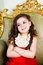 Free Small Girl With Long Hair Royalty Free Stock Image - 8451086