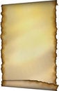 Free Old Scroll With Burnt Edges Royalty Free Stock Photo - 8465085