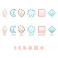 Free Speech Bubbles And Buttons Royalty Free Stock Image - 8466746