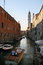 Free A Channel In Venice With Boat Taxi Stock Image - 8461001