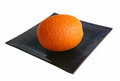 Free Orange On A Dish Stock Photo - 8477180