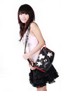 Free Asian Girl With Handbag Stock Images - 8477294