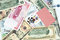 Free Different Banknotes And Joker Card Royalty Free Stock Images - 8476959