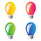 Free Set Of 4 Lightbulbs Stock Image - 8479091