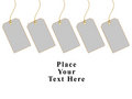Free Blank Gift Tags Stock Photo - 8484390
