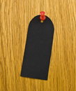 Free Black Blank Tag Stock Images - 8485584