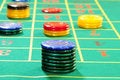 Free Casino Chips Royalty Free Stock Images - 8487889