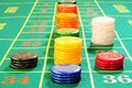 Free Casino Chips Royalty Free Stock Images - 8487979