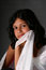 Free Pretty Young Girl With Scarf Royalty Free Stock Photos - 8482258