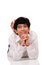 Free Handsome Young Teen Boy Lying On Floor Royalty Free Stock Photo - 8487345