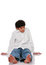 Free Teen Boy Sitting On Floor Royalty Free Stock Image - 8487356