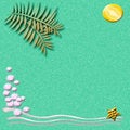 Free Beach Vacation Scrapbook Stock Photos - 8490123