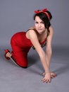 Free Seductive Pinup Girl Royalty Free Stock Images - 8491129