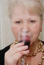 Free Woman Of Senior Years Stock Image - 8493141