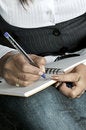 Free Writing On The Pad Stock Photography - 8498932