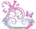 Free Flowers Frame Royalty Free Stock Photography - 8499627