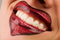 Free Heart Shaped Lips Makeup Royalty Free Stock Images - 8491459
