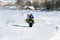 Free Snowmobile Racing Stock Photography - 8494422