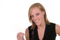 Free Woman Holding Blank Card 9 Stock Photo - 850020