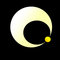 Free Pendant Moon & Sun Stock Image - 858681