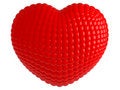 Free One Isolated Red Heart Stock Images - 8507464