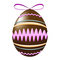 Free Chocolate Easter Eggs Decorated Royalty Free Stock Photography - 8500777