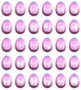 Free Easter Egg Font - Pink Royalty Free Stock Photo - 8519135