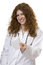 Free Woman Doctor With Money Order, Doctor Costs Royalty Free Stock Photography - 8511757