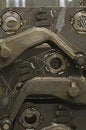 Free Brand New Dozer Parts Stock Photography - 8521972