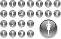 Free Big Set Buttons - 21_A. People Stock Photography - 8529522