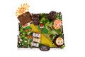 Free Big Birthday Cake With Animals In Courtyard Stock Photo - 8535430