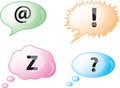 Free Speech Bubble Icons Stock Photography - 8538782