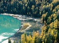 Free China/Xinjiang: Footprint Of Moon Bay In Kanas Royalty Free Stock Image - 8544326