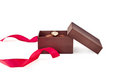 Free Box With Gold Heart Stock Images - 8544784