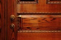 Free Door Handle On The Wooden Door Royalty Free Stock Photography - 8546577