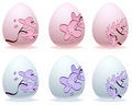 Free Cherry Blossom Easter Eggs Royalty Free Stock Photography - 8549927