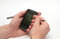 Free Manle Hands With Pocket PC Isolated Royalty Free Stock Photo - 8541115