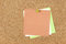 Free Colorful Post-it Notes Pinned To Corkboard Royalty Free Stock Photography - 8542897