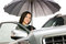 Free Pretty Women And Car Stock Photography - 8544312