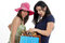 Free Two Girls Going Shopping Royalty Free Stock Images - 8546709