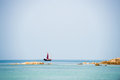 Free Traditional Chinese Junk Boat On The Horizon Royalty Free Stock Photography - 8558587