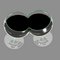 Free Two Goblets On Gray Background. 3D Image. Stock Images - 8555304