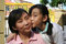 Free Daughter Kissing Mother Royalty Free Stock Images - 8558089
