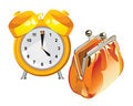 Free Time - Money Royalty Free Stock Photography - 8561757