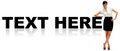 Free CEO With Text Here Presenting Your Logo! Stock Image - 8564541