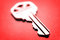 Free Key On Red Royalty Free Stock Images - 8569759