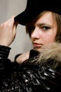 Free Girl In Cap Royalty Free Stock Photos - 8570748