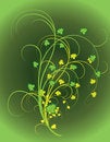 Free The Background Of Green Leaves Royalty Free Stock Photography - 8570887