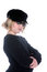 Free Cute Girl In Black Shirt, Hat, And Sunglasses Royalty Free Stock Photos - 8576878
