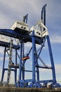 Free Container Terminal 50 Ton Container Cranes Stock Photography - 8580432